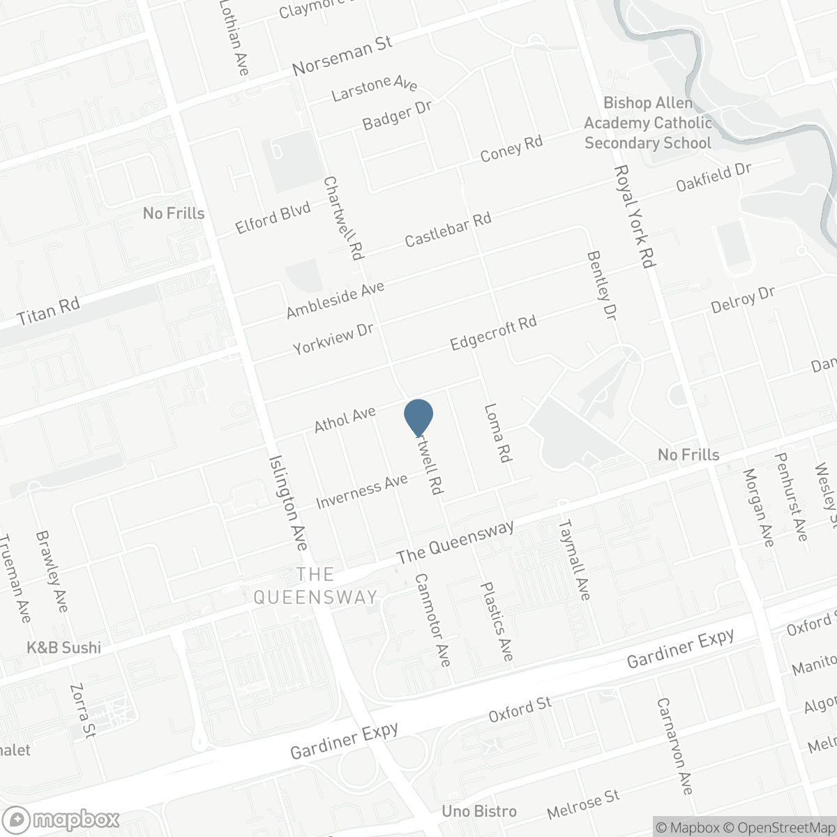 45 CHARTWELL ROAD, Toronto, Ontario M8Z 4E9